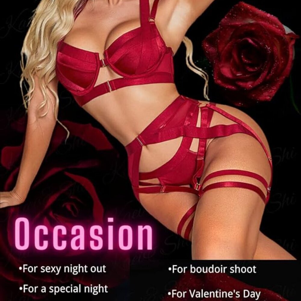 Kaei&Shi Strappy Harness  Valentine's Day